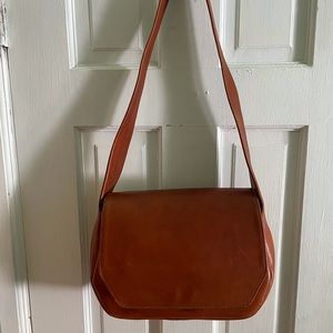 Vintage and Women’s or Leather saddlebag.